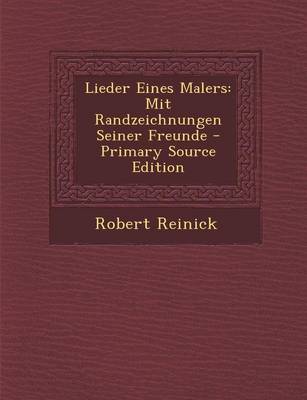 Book cover for Lieder Eines Malers