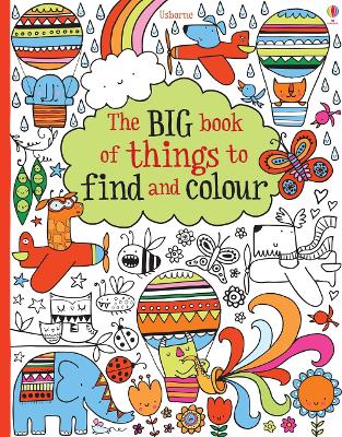 Book cover for The Big Book of Things to Find and Colour