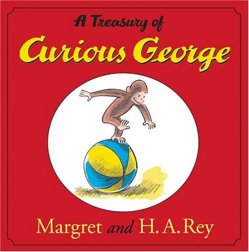 Book cover for Treasury of Curious George Reorder as 9781328905147