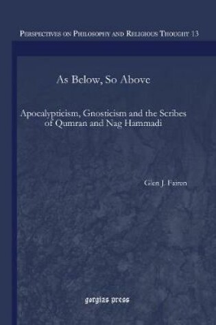 Cover of As Below, So Above