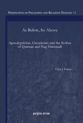 Book cover for As Below, So Above