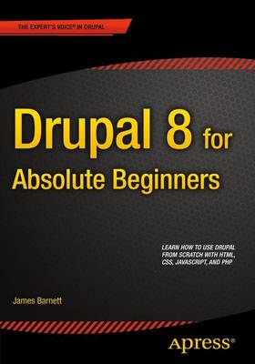 Book cover for Drupal 8 for Absolute Beginners