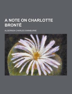 Book cover for A Note on Charlotte Bronte