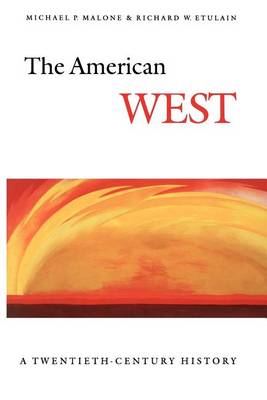 Book cover for The American West