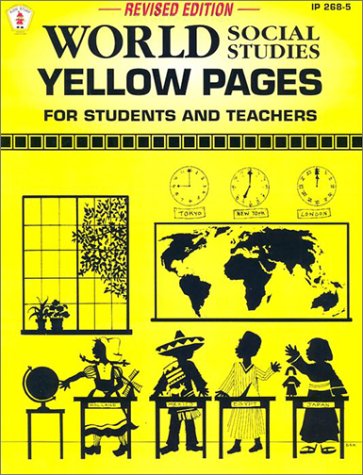 Book cover for World Social Studies Yellow Pages