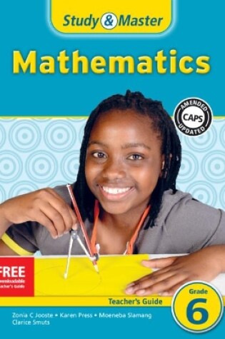 Cover of Study & Master Mathematics Teacher's Guide Grade 6 English