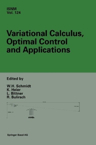 Cover of Variational Calculus, Optimal Control and Applications