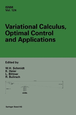 Book cover for Variational Calculus, Optimal Control and Applications