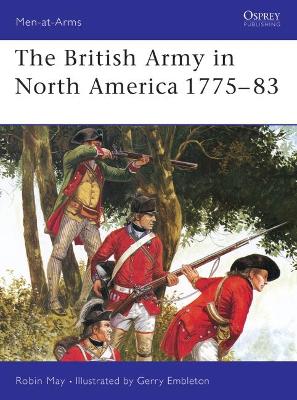 Book cover for The British Army in North America 1775-83