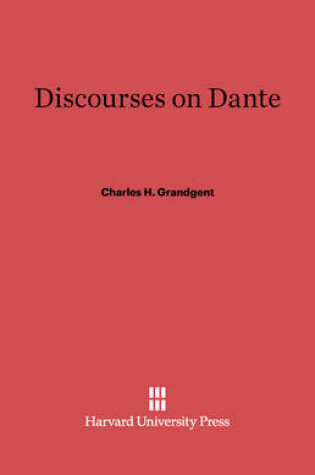 Cover of Discourses on Dante