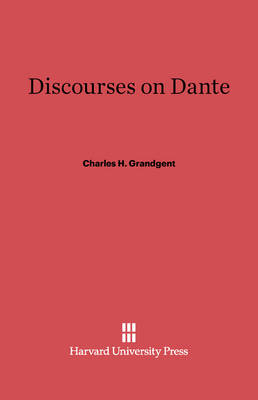 Book cover for Discourses on Dante