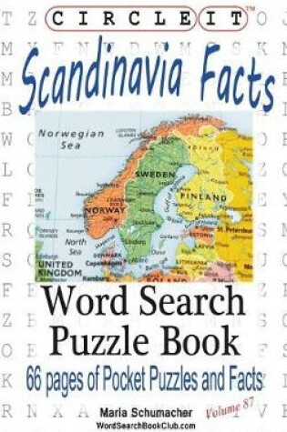 Cover of Circle It, Scandinavia Facts, Word Search, Puzzle Book