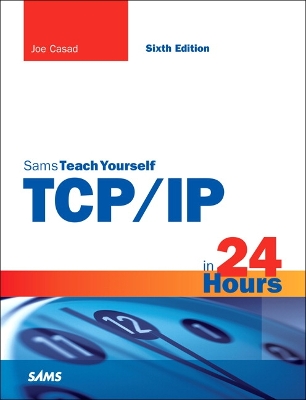 Book cover for TCP/IP in 24 Hours, Sams Teach Yourself