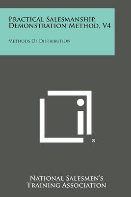 Book cover for Practical Salesmanship, Demonstration Method, V4