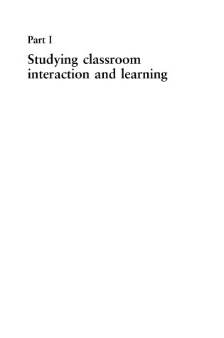 Cover of Classroom Interactions and Social Learning