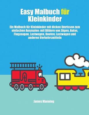 Book cover for Easy Malbuch fur Kleinkinder