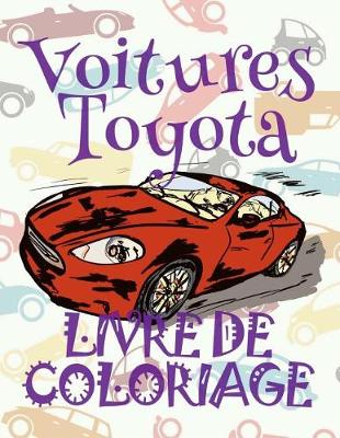 Book cover for Voitures Toyota Livre de Coloriage