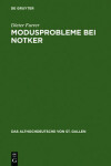 Book cover for Modusprobleme bei Notker