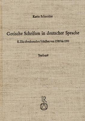 Book cover for Gotische Schriften in Deutscher Sprache