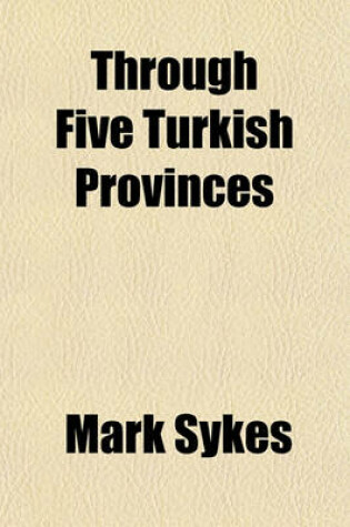 Cover of Through Five Turkish Provinces