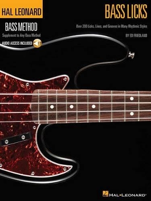 Book cover for Hal Leonard Bass Method - Bass Licks