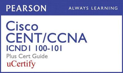 Book cover for Ccent Icnd1 100-101 Pearson Ucertify Course and Textbook Bundle