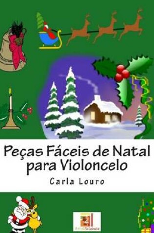 Cover of Pecas Faceis de Natal Para Violoncelo