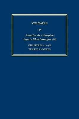 Book cover for Complete Works of Voltaire 44C