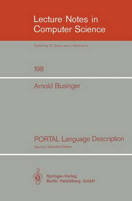 Cover of PORTAL Language Description