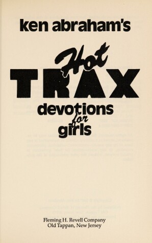 Book cover for Ken Abraham's Hot Trax