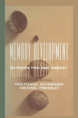 Book cover for Memory Development Between Two and Twenty