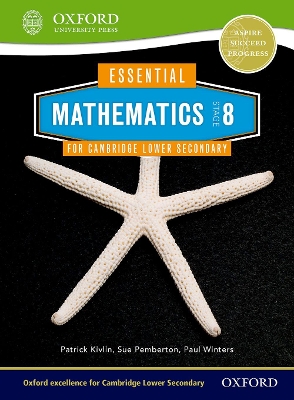 Book cover for Essential Mathematics for Cambridge Lower Secondary Stage 8