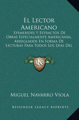 Cover of El Lector Americano