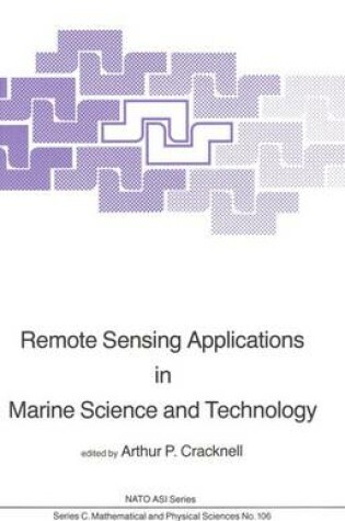 Cover of Remote Sensing Applications in Marine Science and Technology