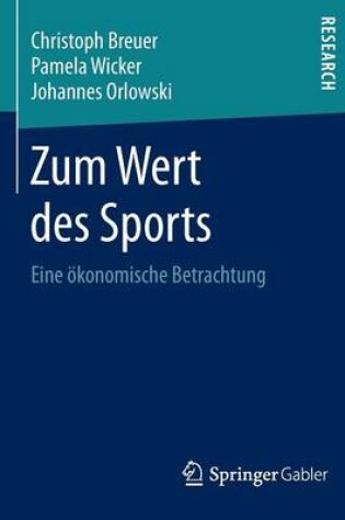 Cover of Zum Wert des Sports