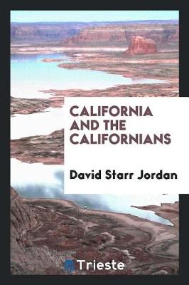 Book cover for California and Californians