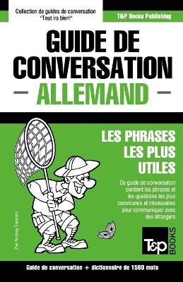 Book cover for Guide de conversation Francais-Allemand et dictionnaire concis de 1500 mots