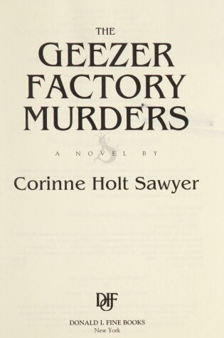 Cover of The Geezer Factory Murders