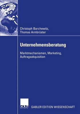 Book cover for Unternehmensberatung