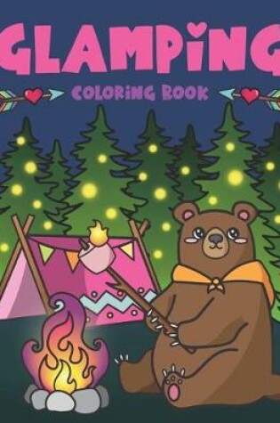 Cover of Glamping Coloring Book