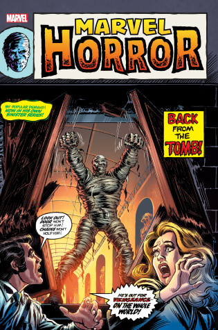 Book cover for Marvel Horror Omnibus