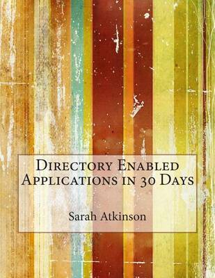 Book cover for Directory Enabled Applications in 30 Days