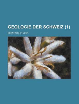 Book cover for Geologie Der Schweiz (1)