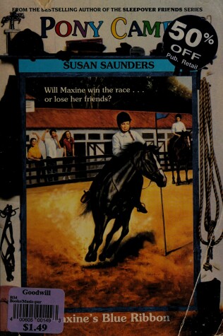 Book cover for Maxine's Blue Ribbon