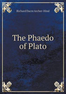 Book cover for The Phaedo of Plato