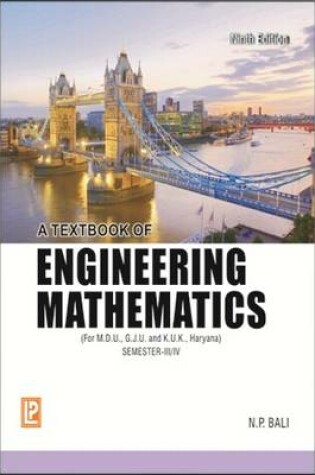 Cover of A Textbook of Engineering Mathematics Sem III (M. D. U, K. U. ,G. J. U. , Haryana)