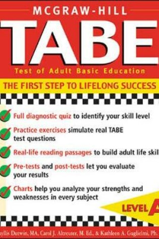 Cover of McGraw-Hill's Tabe Level A: Test of Adult Basic Education