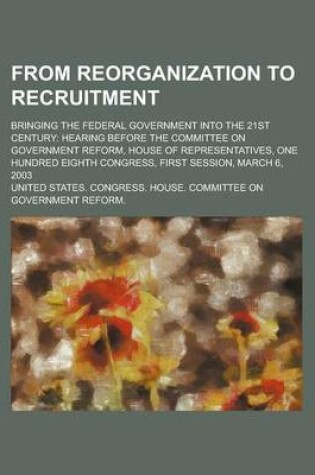 Cover of From Reorganization to Recruitment