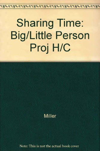 Book cover for Sharing Time: Big/Little Person Proj H/C