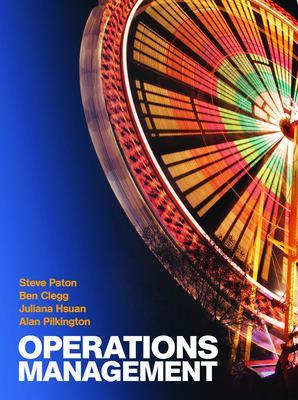 Book cover for Operations Management